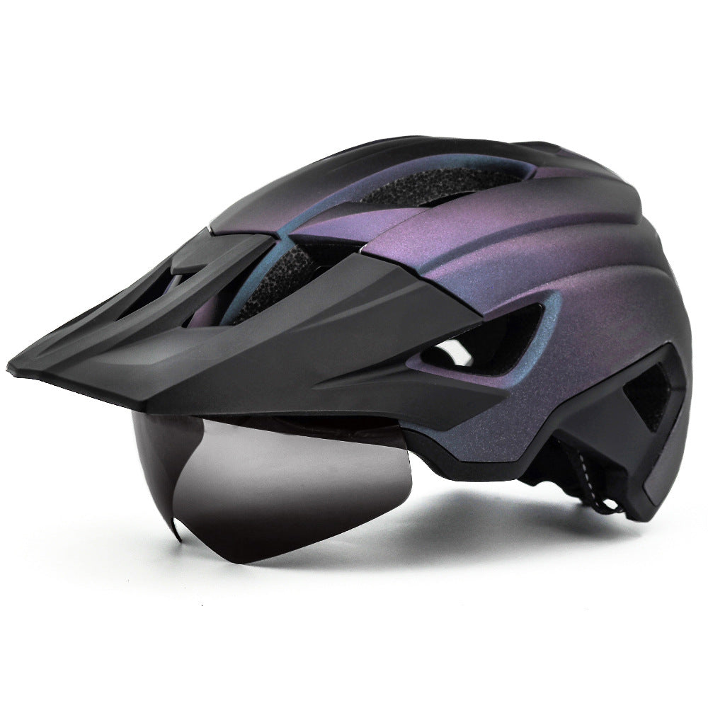 Advanced Mountain Biking Helmet with Integrated Visor Stornfield