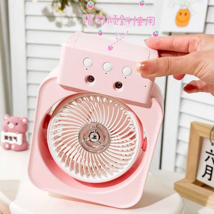 Women Portable Mini Table Fan with USB Connection Stornfield
