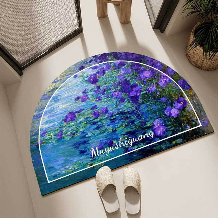 Artistic Floral Decor Rug