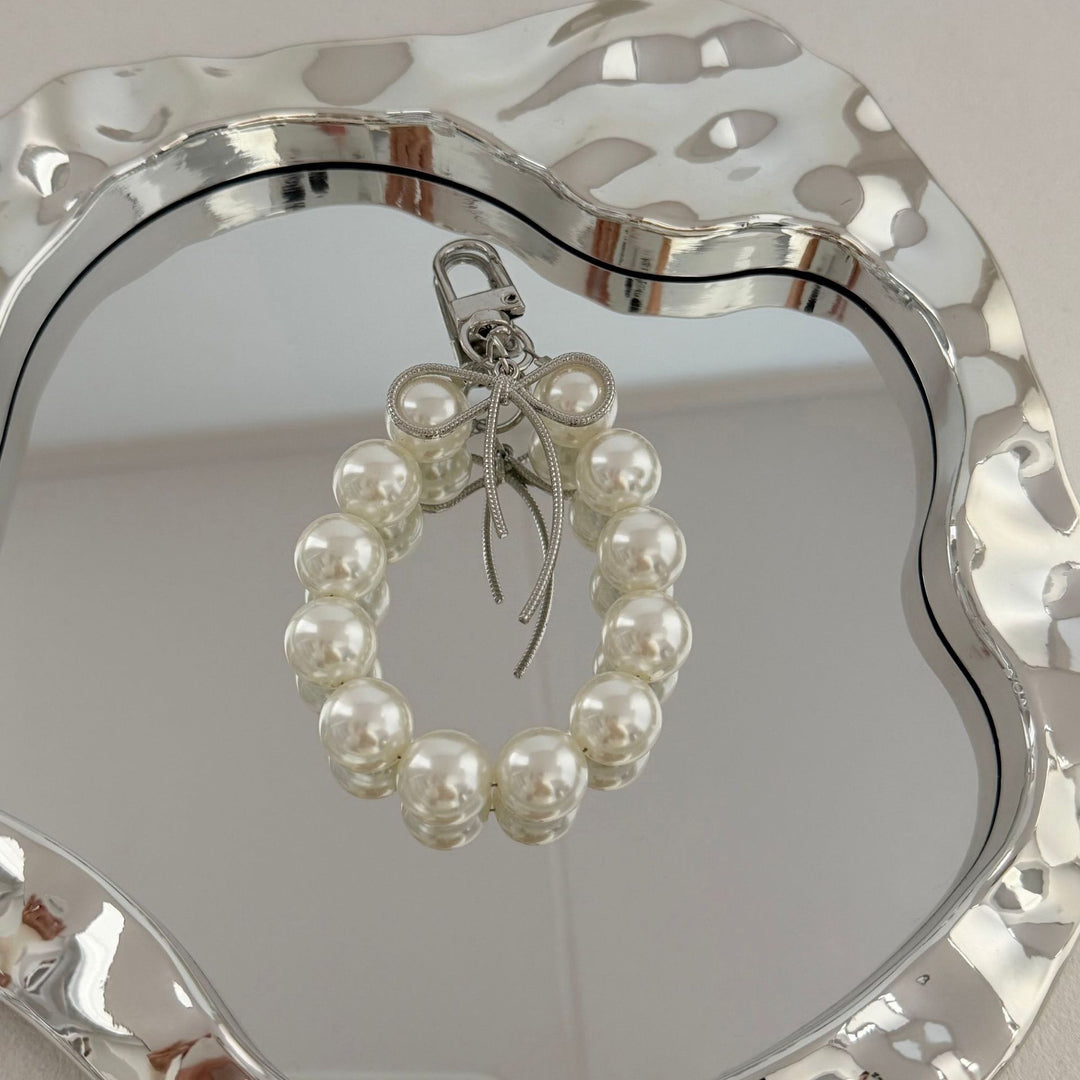 Elegant Beaded Charm Keychain Stornfield