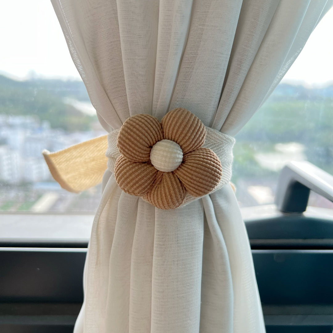 Plush Teddy Curtain Tieback