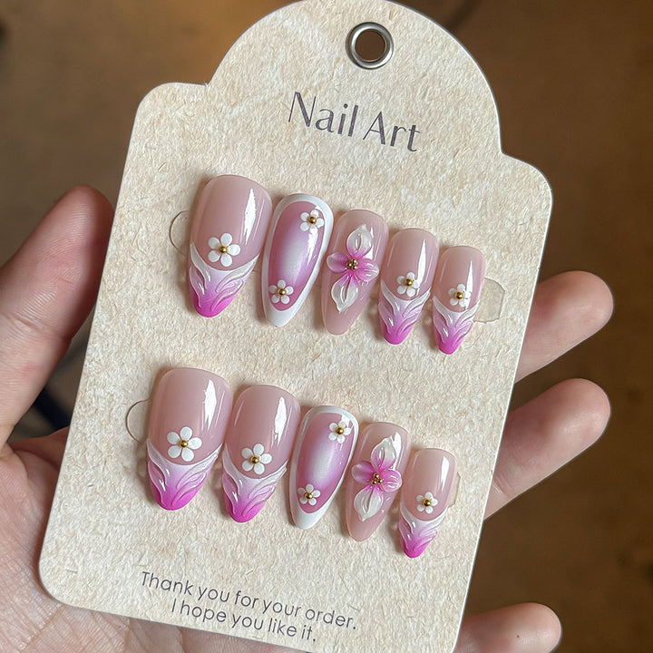 Floral Design Press-On Nail Kit Stornfield