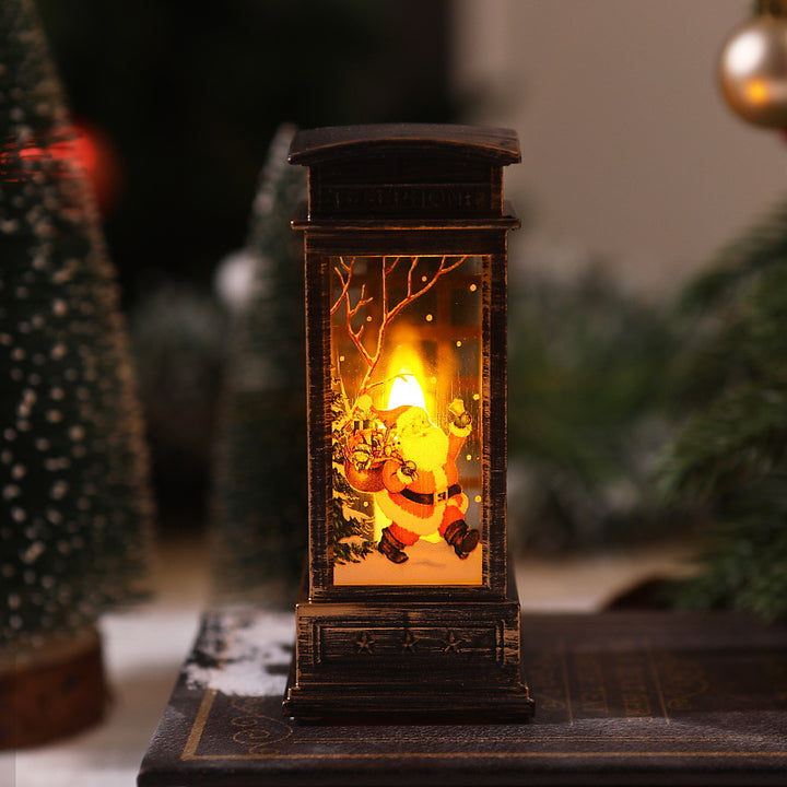 Nostalgic Christmas lantern with LED light Stornfield