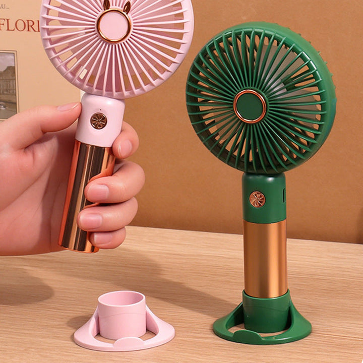 Ladies Portable Mini Fan with Swiveling Head Stornfield