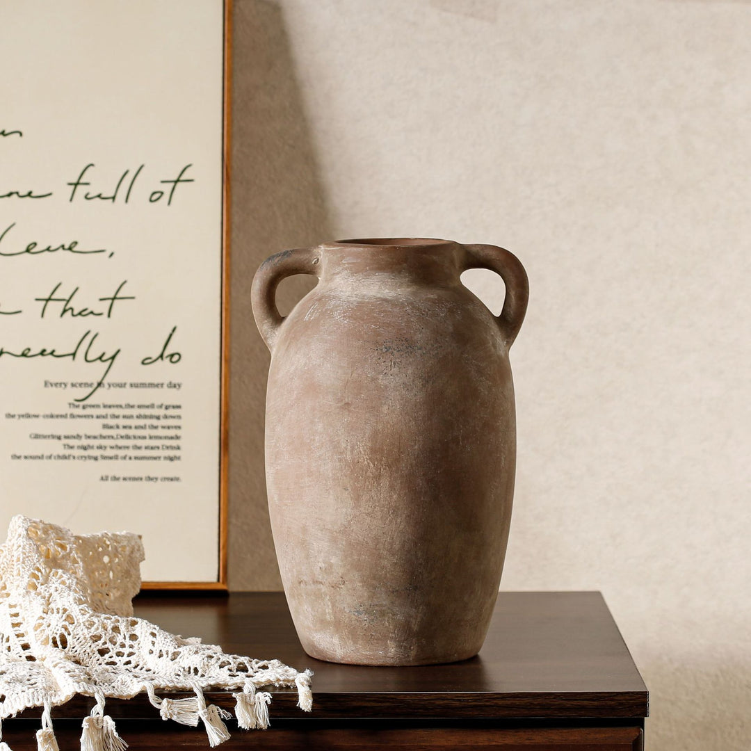 Rustic Terracotta Vase Stornfield