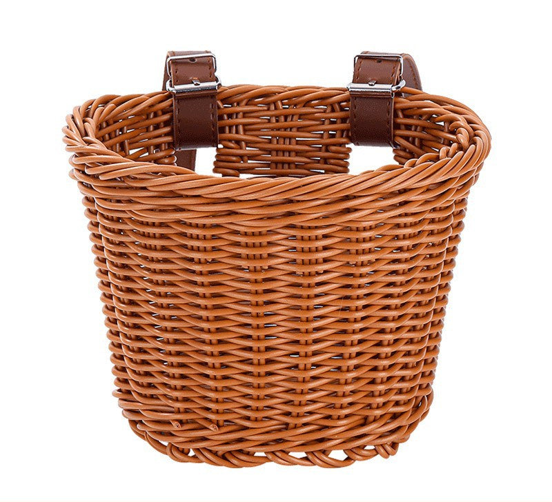 Durable Woven Bicycle Storage Basket Stornfield