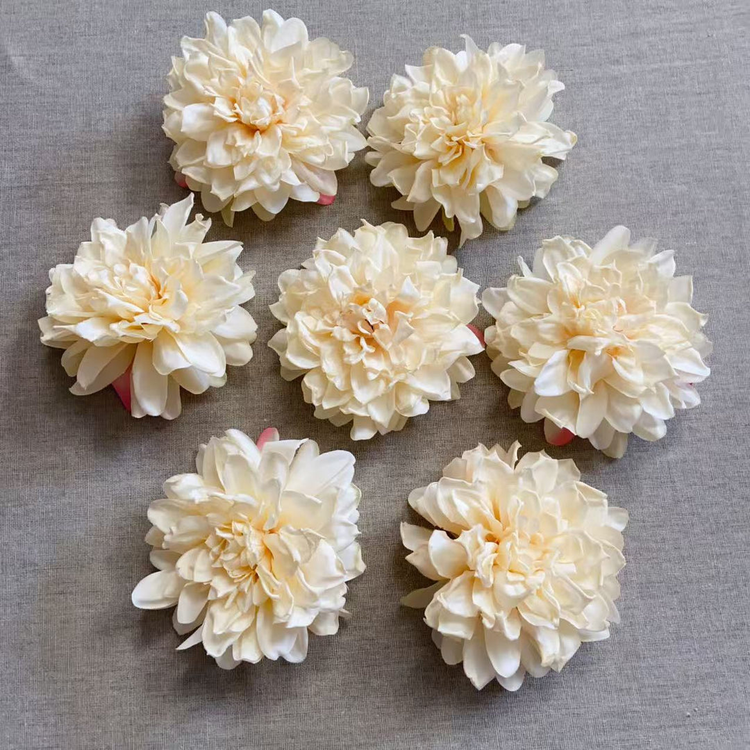 Lifelike Floral Hair Brooch