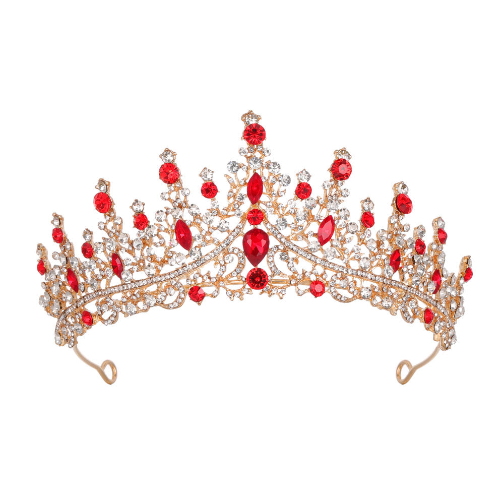 Ladies Rhinestone Tiara with Sparkling Gemstones Stornfield