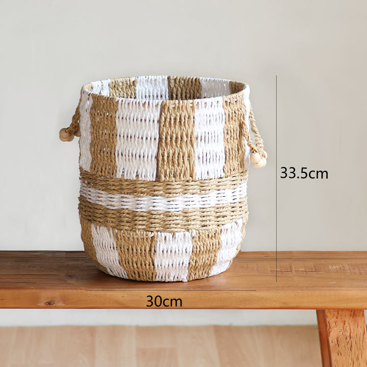 Handcrafted storage basket Stornfield