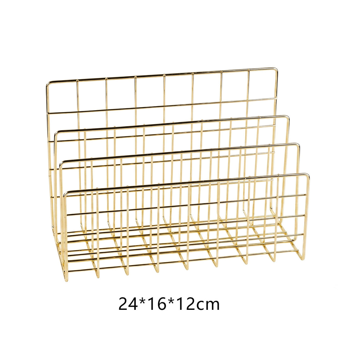 Metal Storage Basket in Modern Design Stornfield
