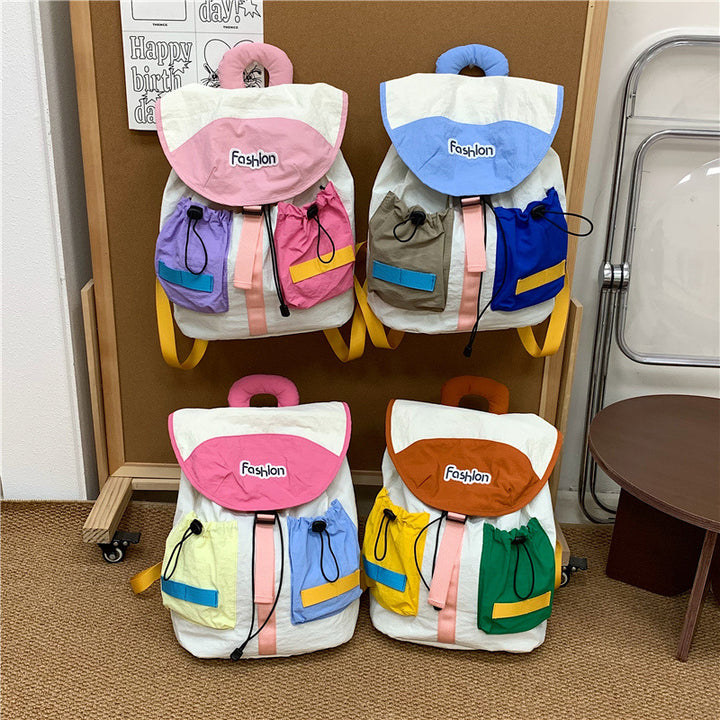 Colorful Multi-Pocket Casual Backpack Stornfield