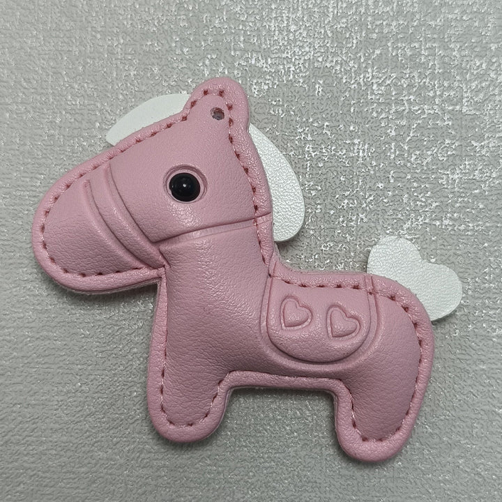 Leather Horse-Shaped Keychain Stornfield