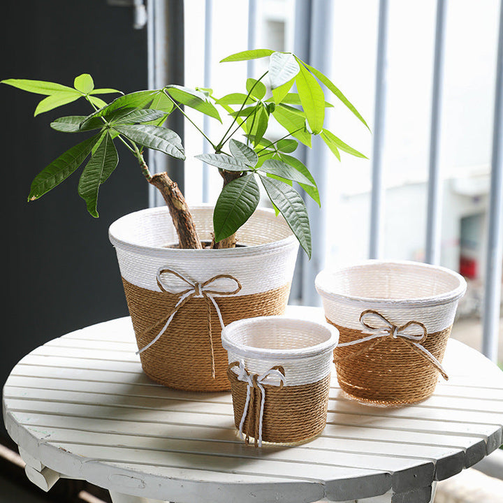 Decorative Woven Planter Stornfield