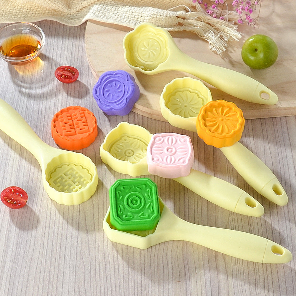 Silicone Cookie Stamp Set with Various Patterns Stornfield