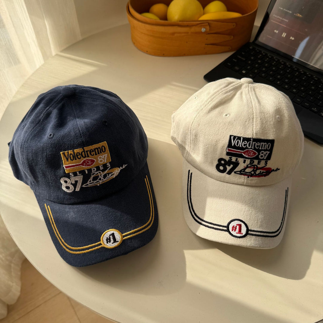Men's Vintage-Inspired Embroidered Baseball Cap Stornfield 1783922647