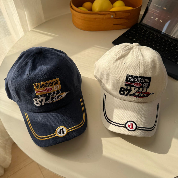 Men's Vintage-Inspired Embroidered Baseball Cap Stornfield 1783922647