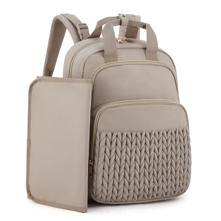 Fashionable backpack with structured design and multiple compartments Stornfield