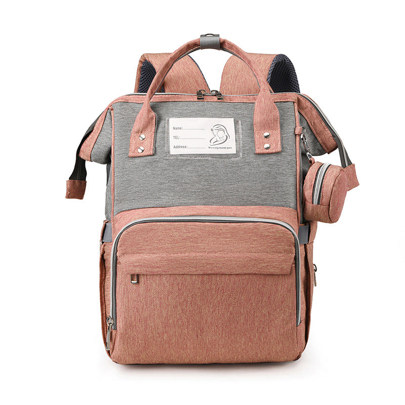 Multi-Compartment Functional Diaper Backpack Stornfield