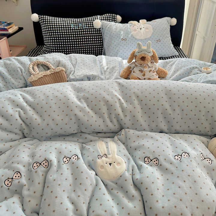 Adorable Bunny-Themed Comforter Set