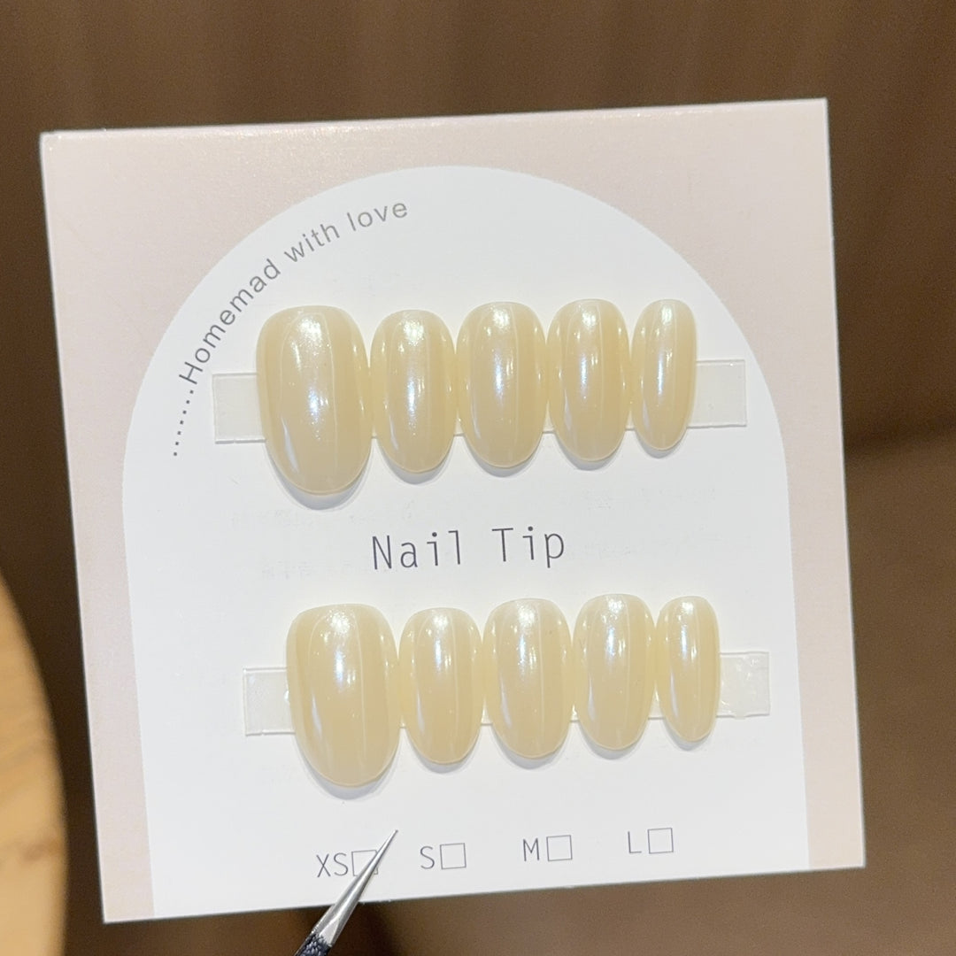 Artificial Nail Tips with Natural Shine Stornfield