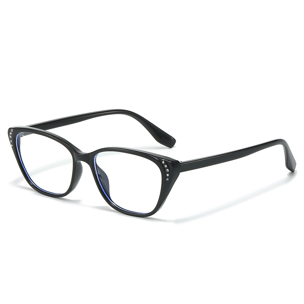 Statement Cat-Eye Sunglasses with Rhinestone Accents Stornfield