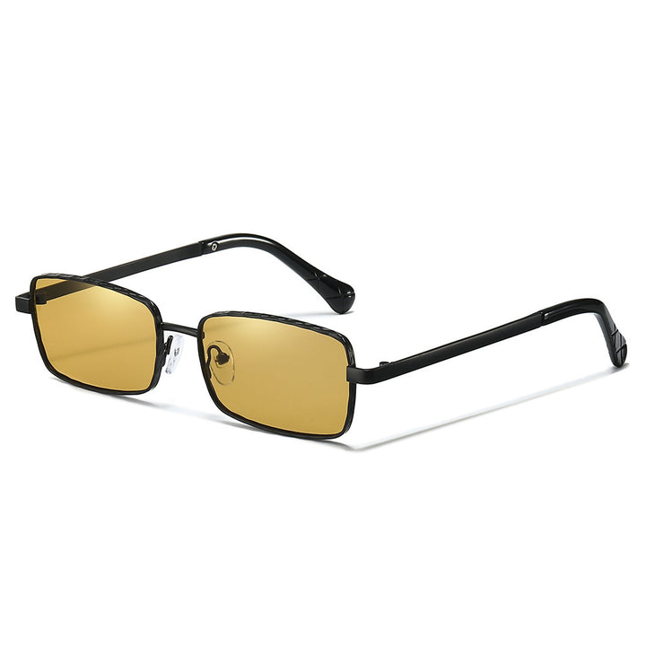 Sleek Minimalist Rectangular Sunglasses Stornfield