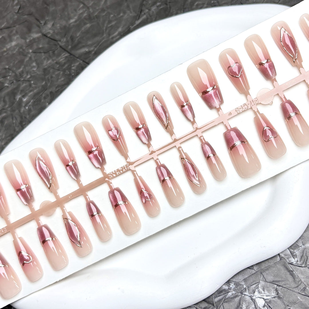Glamorous Press-On Nail Set 1790745449
