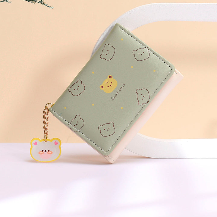 Cute Bear-Themed Cardholder