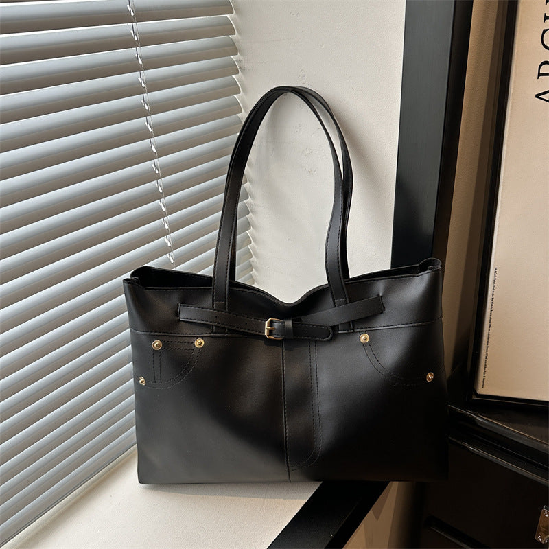 Spacious Multi-Pocket Tote Bag