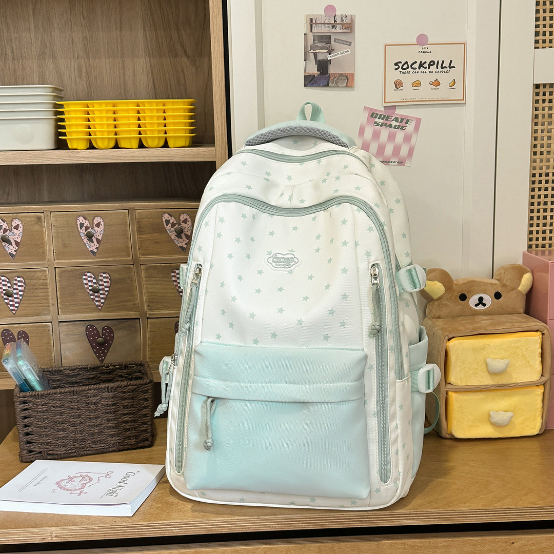 Creative Star-Printed Casual Backpack Stornfield