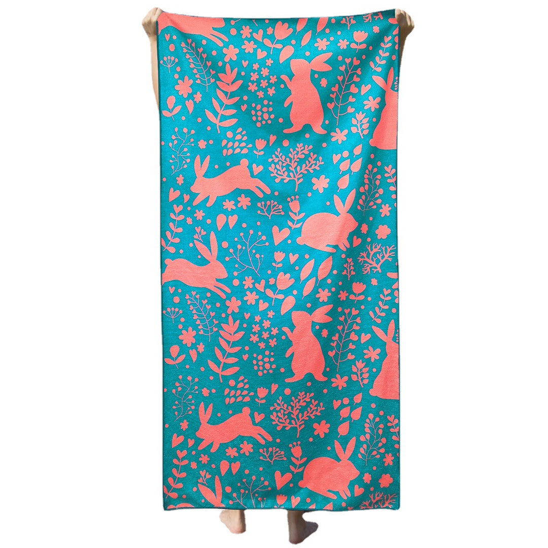 Beach towel with enchanting mermaid design Stornfield