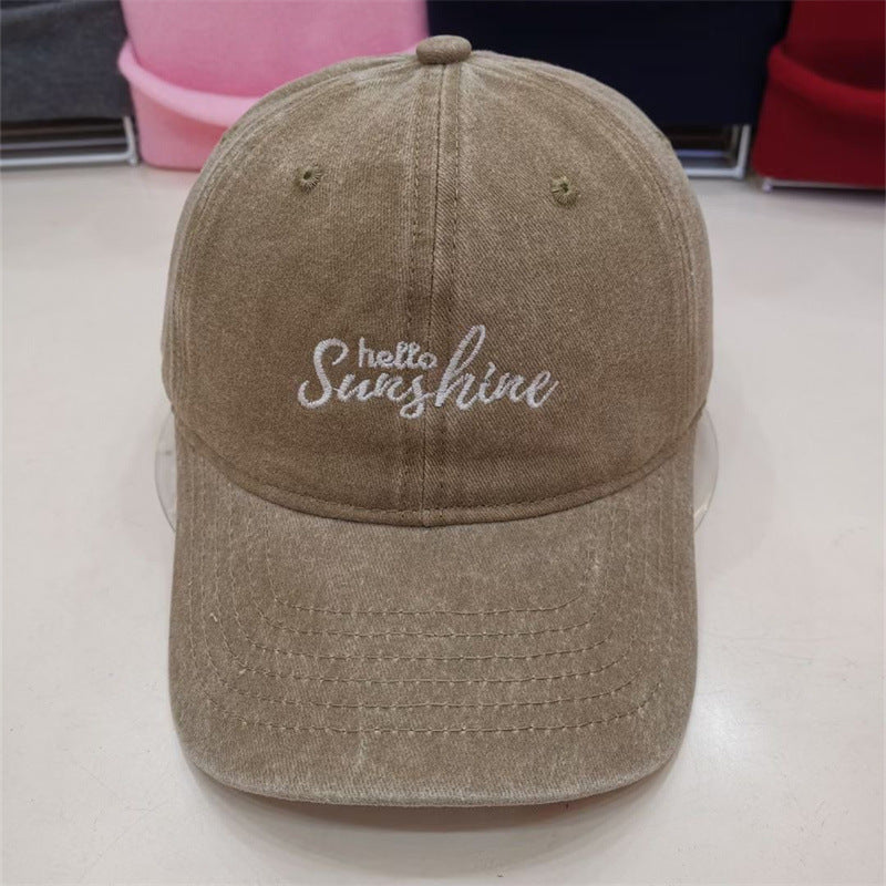 Women's Embroidered Cotton Baseball Cap Stornfield