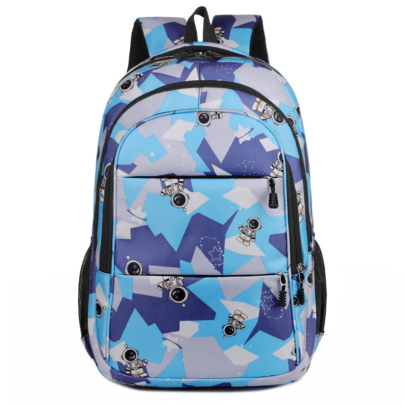 Fashionable school backpack with astronaut motif Stornfield