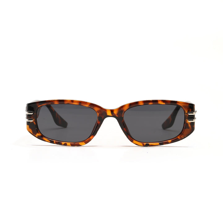 Women's fashionable rectangular sunglasses with elegant metal accents Stornfield