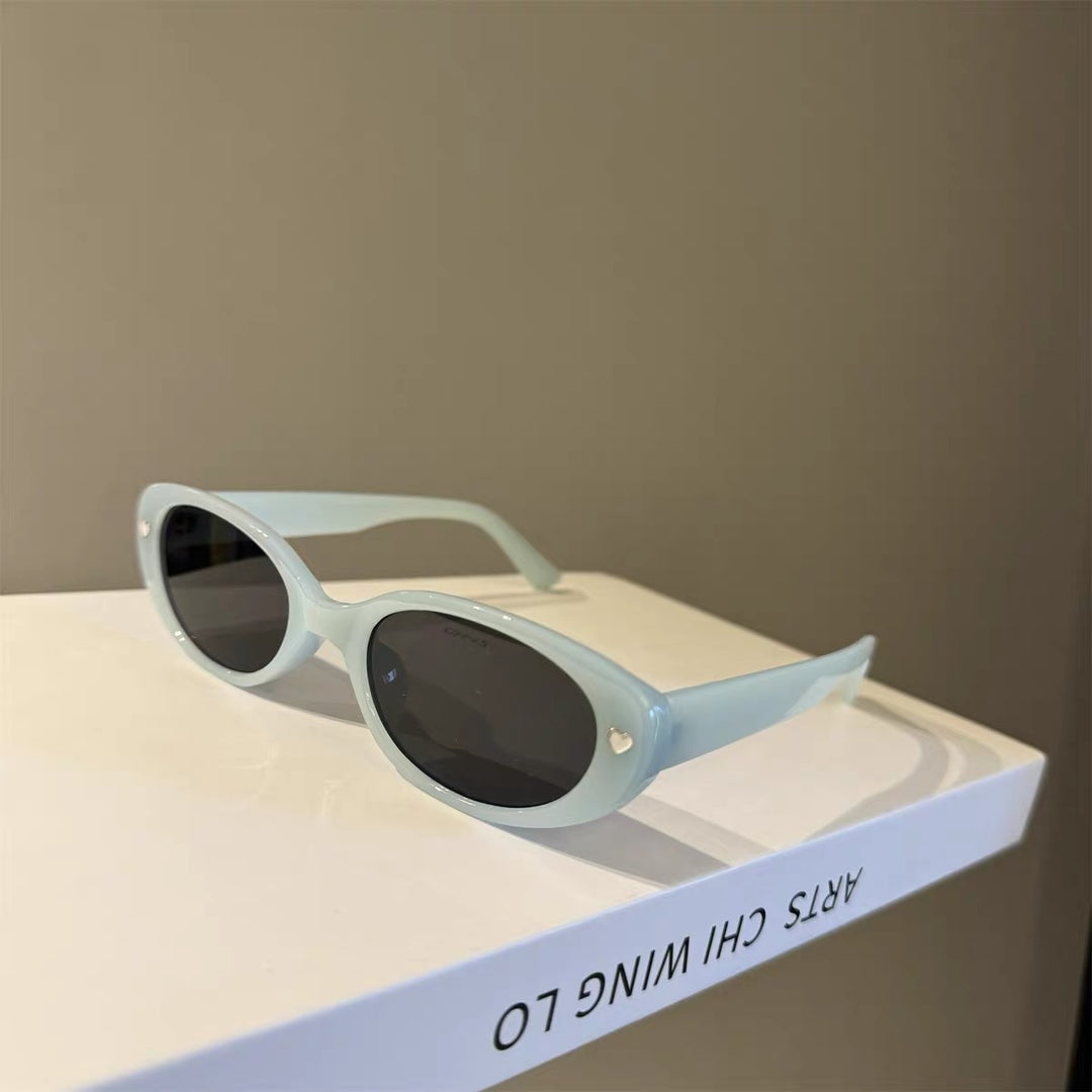 Fashionable Cat-Eye Sunglasses with Hearts Stornfield