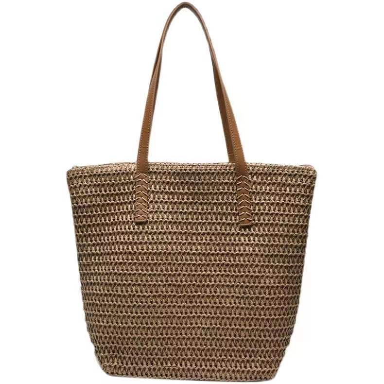 Elegant Bast bag with High-Quality Leather Handles Stornfield