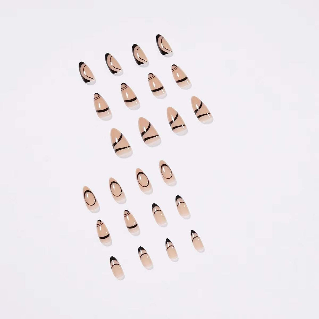 Artificial nails with elegant minimalist design Stornfield