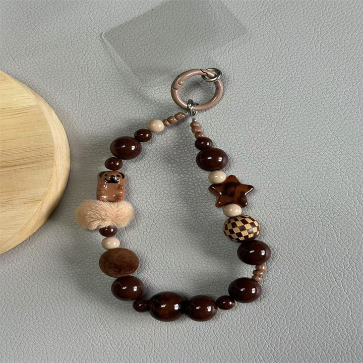 Decorative Beaded Keychain Holder Stornfield