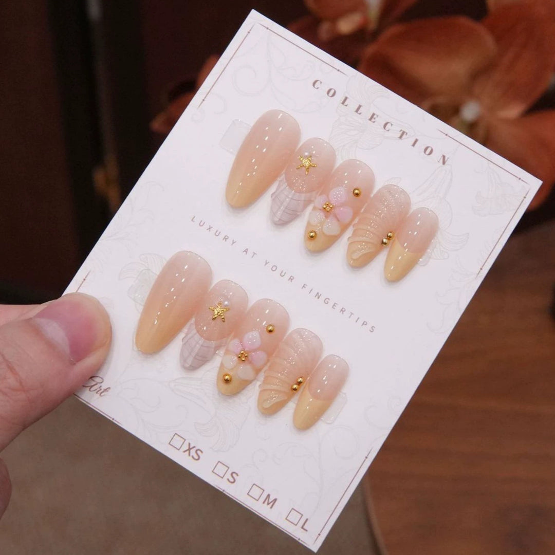 Luxury Floral Nail Enhancements