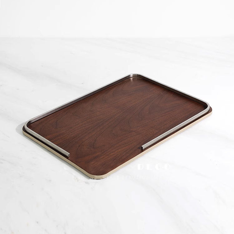 Classic Wooden Serving Tray