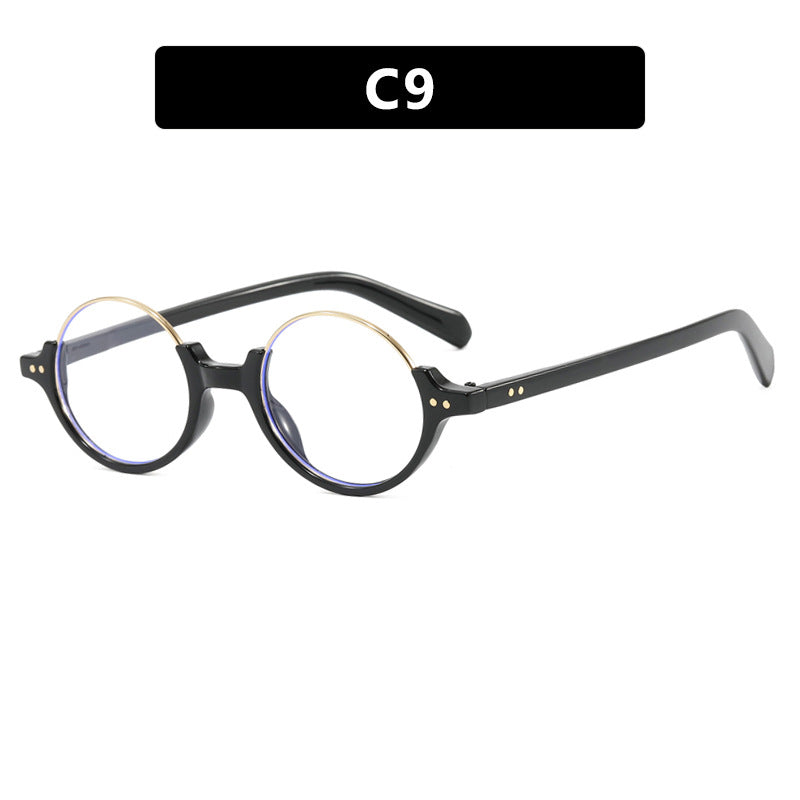 Women's round sunglasses with elegant plastic frame Stornfield