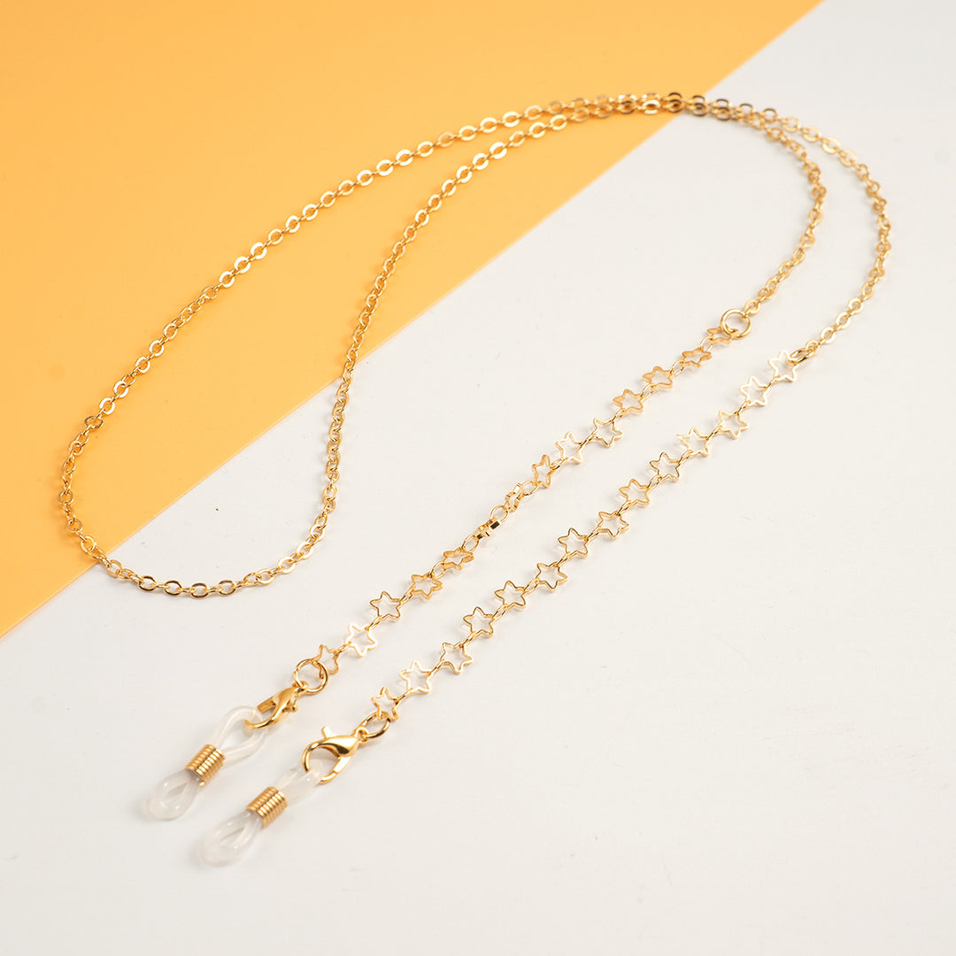 Star-Patterned Eyewear Chain Stornfield
