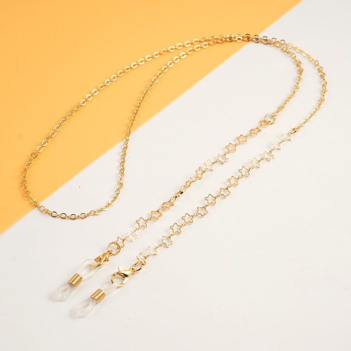 Star-Patterned Eyewear Chain Stornfield