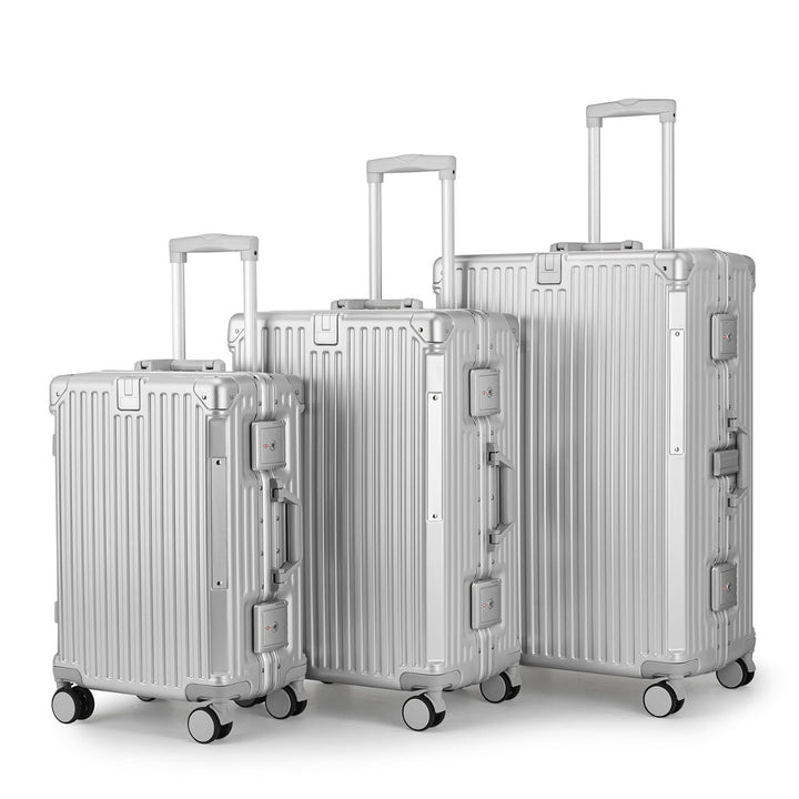 Unisex Aluminum Hard Shell Travel Luggage Set Stornfield