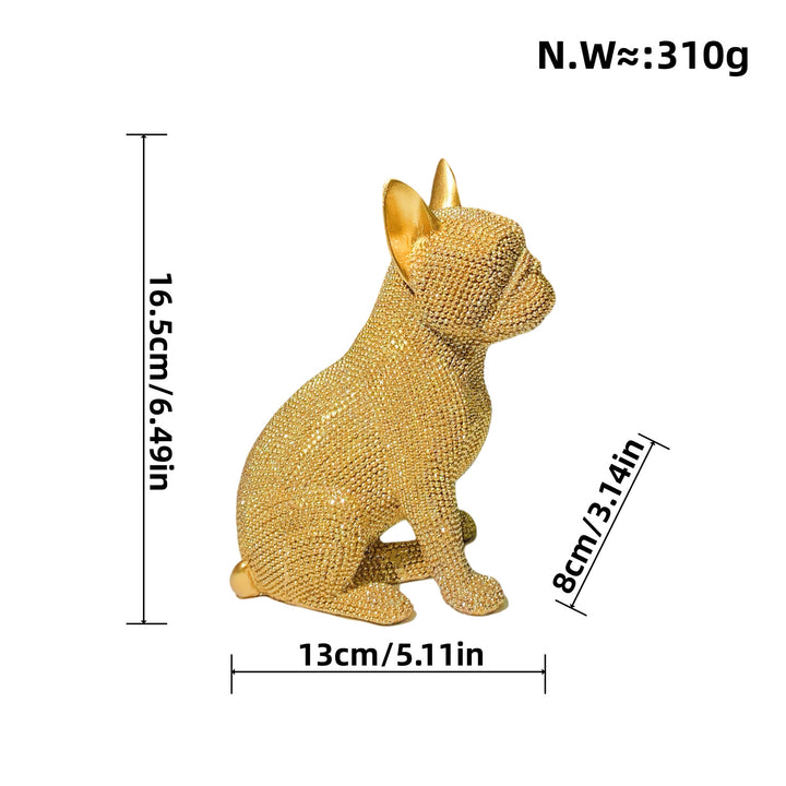 Decorative dog figure in modern design Stornfield