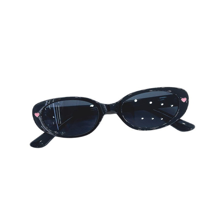 Fashionable Cat-Eye Sunglasses with Hearts Stornfield