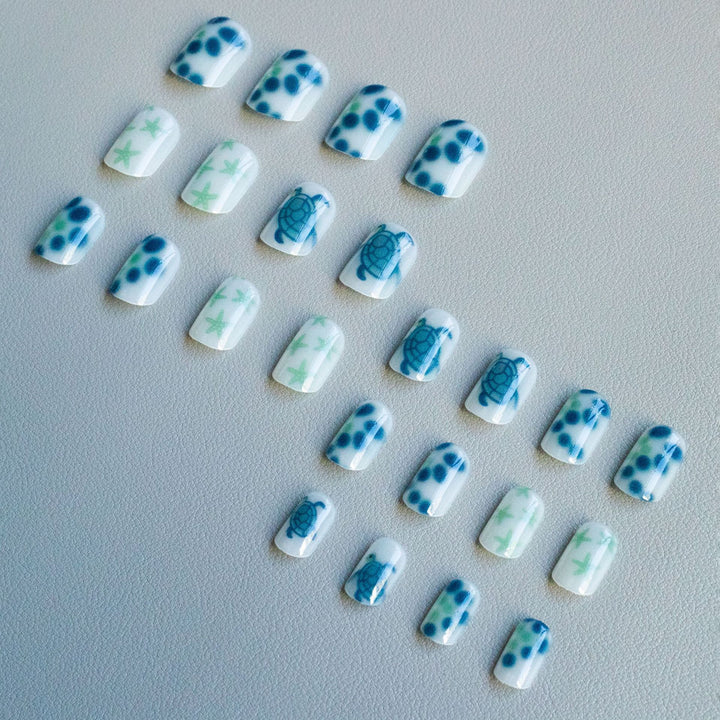 Themed Ocean-Inspired Nail Art Kit