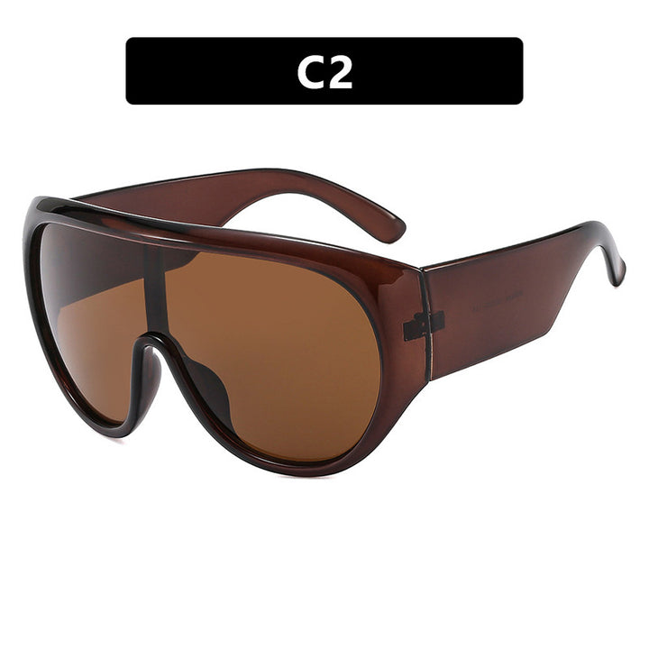 Ladies sporty sunglasses in aerodynamic design with wide field of vision Stornfield