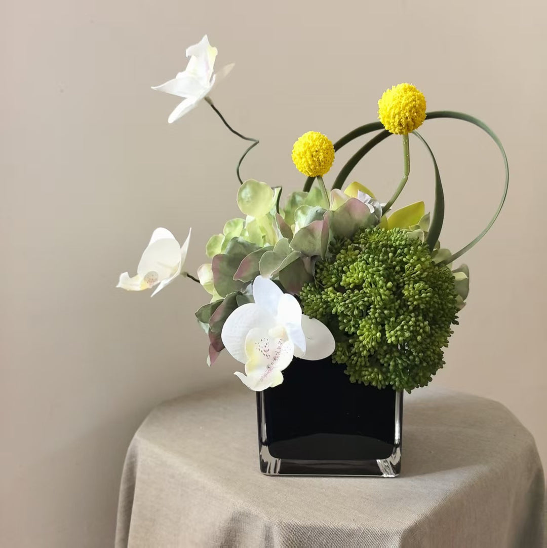 Elegant Faux Floral Arrangement