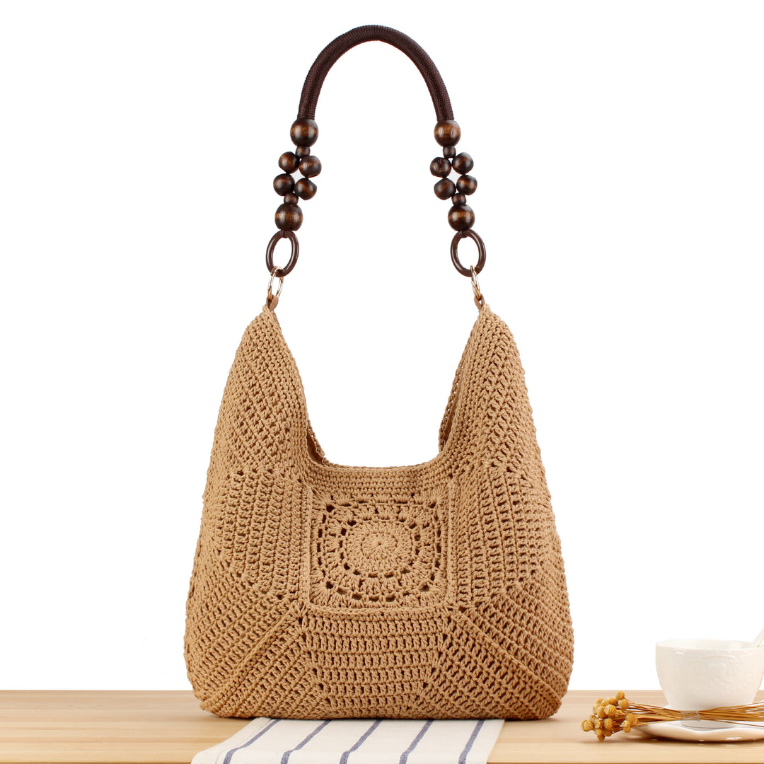 Handbag with Artistic Crochet Pattern Stornfield